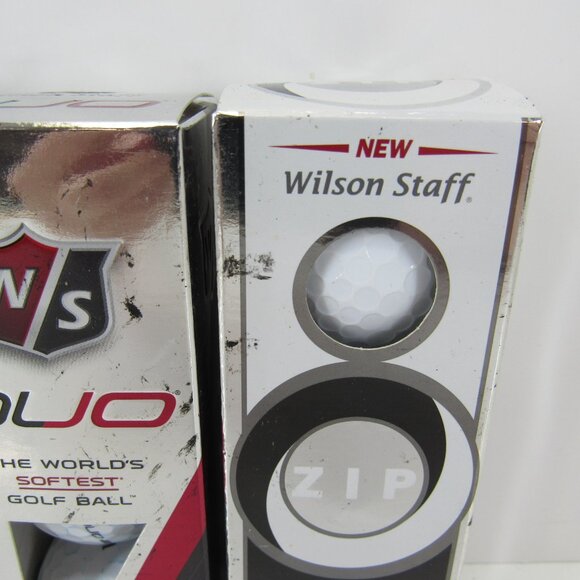 Wilson Staff Duo 3 Pack The Worlds Softest Golf Ball (2) and Zip Higher Spin (1) - Picture 4 of 7